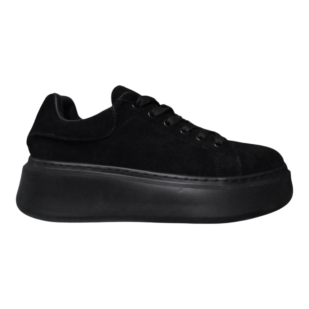 Pantofi sport 318 velur cu talpă înaltă