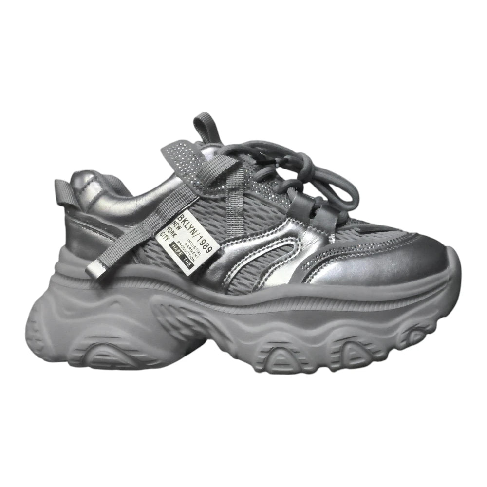 Sneakers 8117 argintii