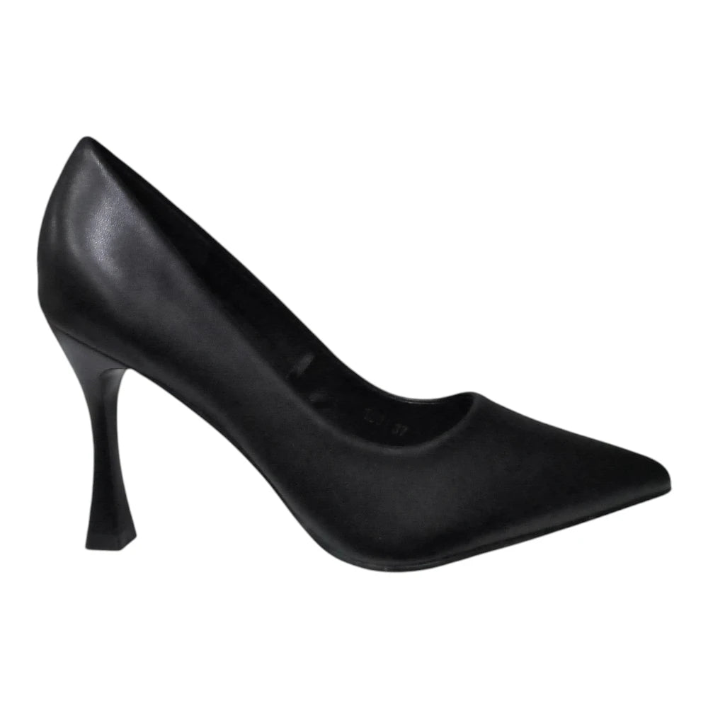 Pantofi eleganți T001 negri
