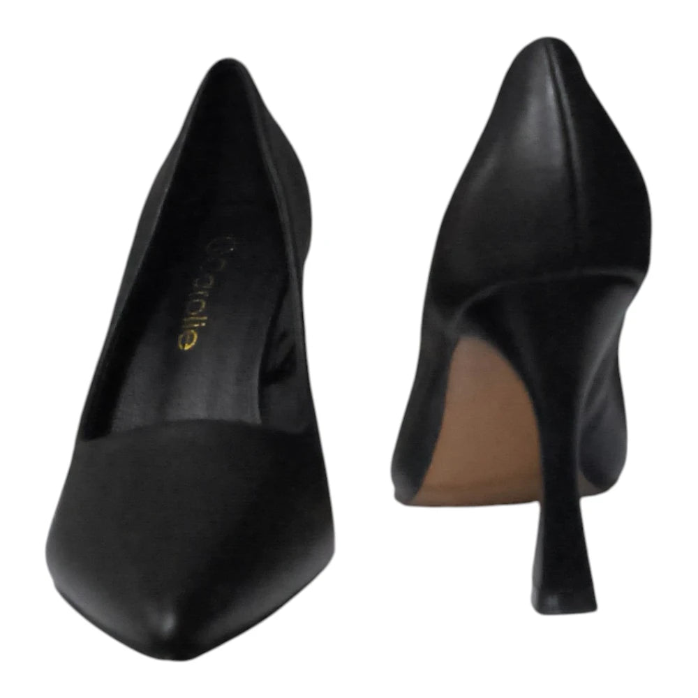 Pantofi eleganți T001 negri
