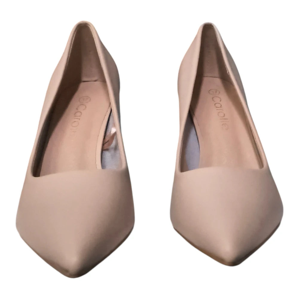 Pantofi eleganți T001 apricot