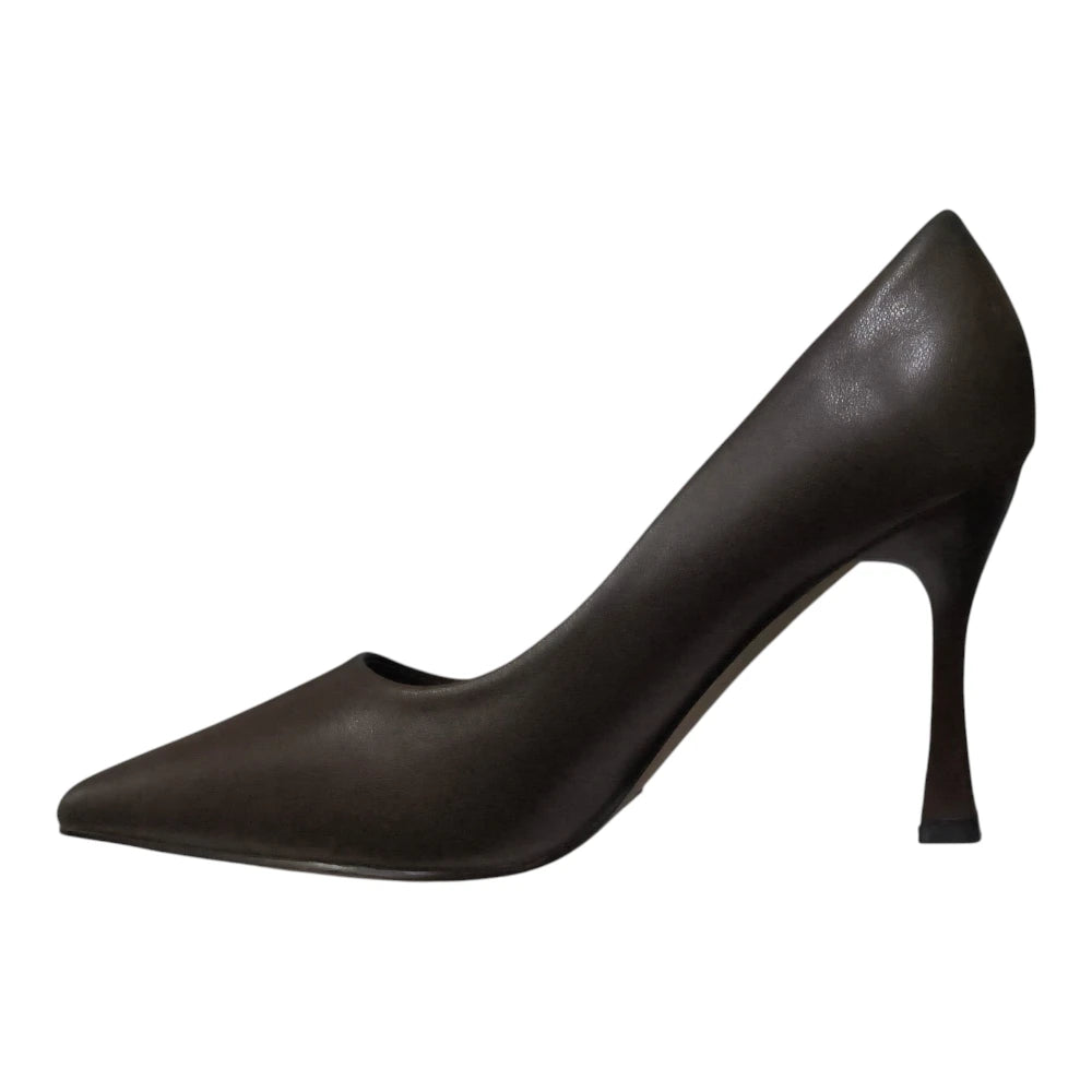 Pantofi eleganți T001 maro