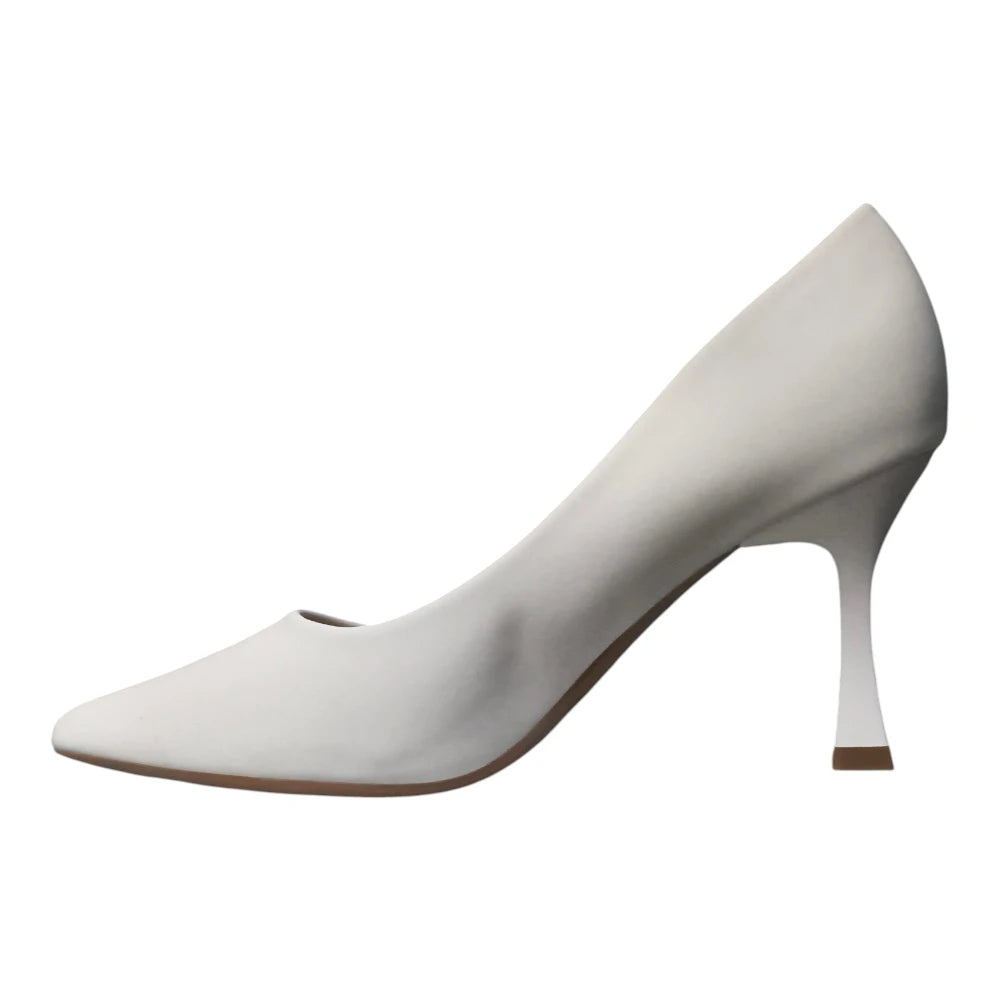 Pantofi 051 albi