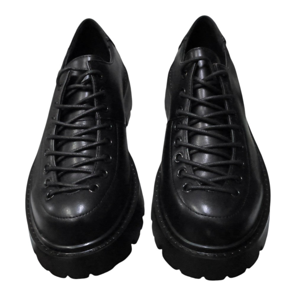 Pantofi bej cu șiret TV-07 negru