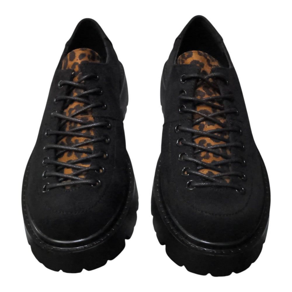 Pantofi TV-07 negri cu animal print