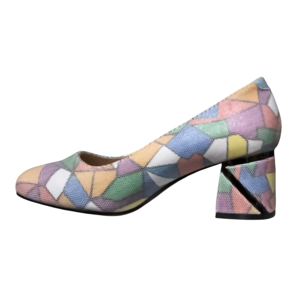 Pantofi damă TV-05 multicolor deschis