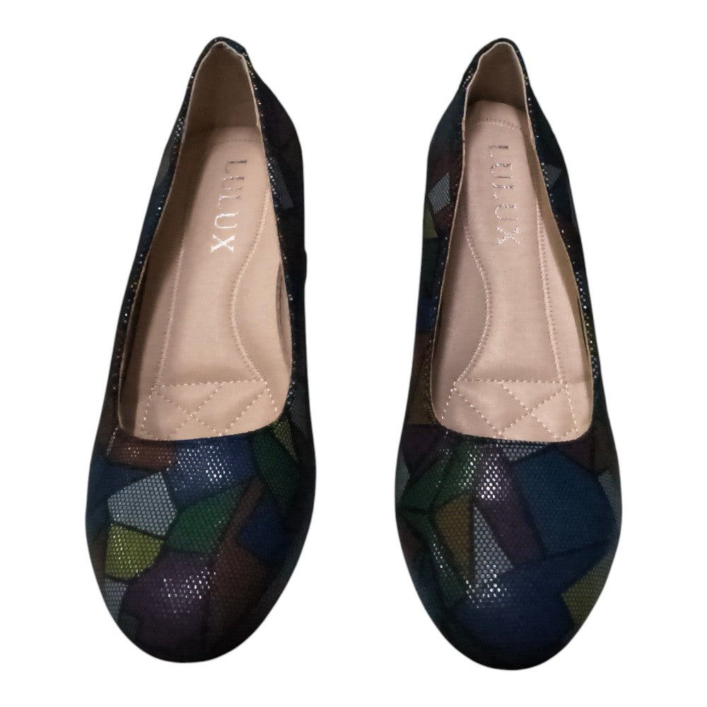 Pantofi damă TV-05 multicolor închis