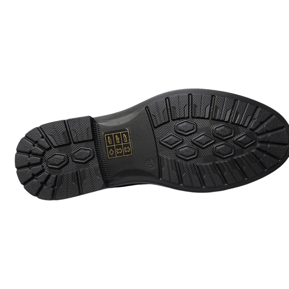 Pantofi bărbați Avero negri din piele naturală