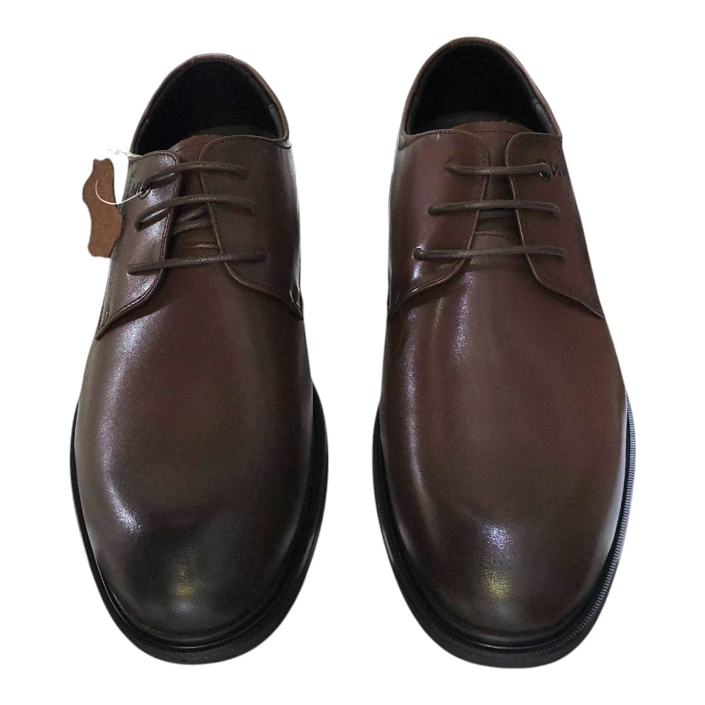 Pantofi eleganți bărbați maro din piele naturală 25012