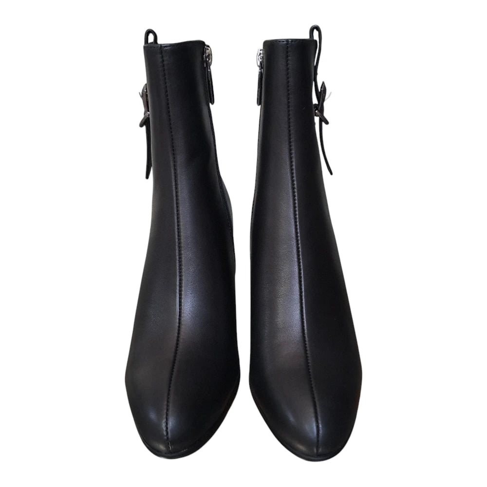 Botine damă 4730 cu toc evazat și cataramă