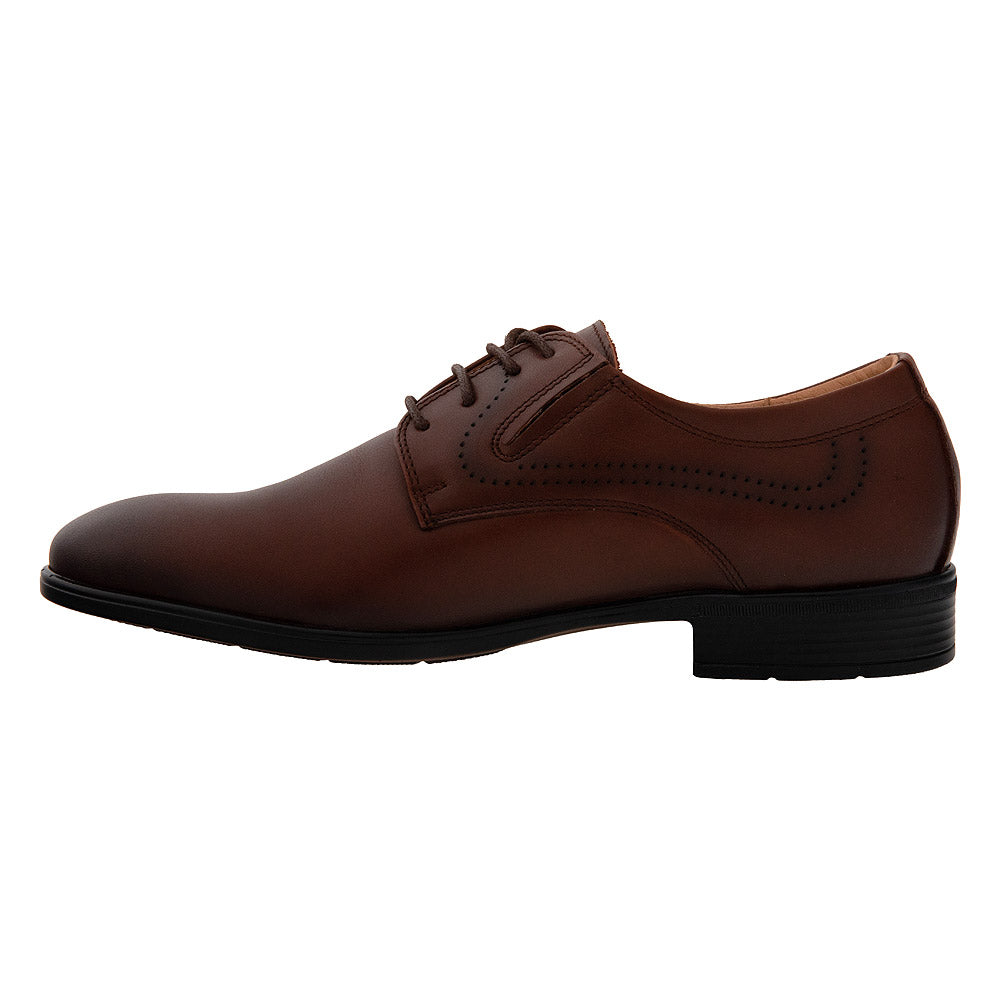 Pantofi derby 4066 coniac
