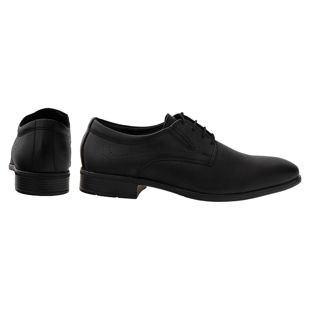 Pantofi derby 4066 negri