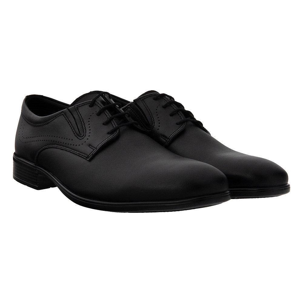 Pantofi derby 4066 negri
