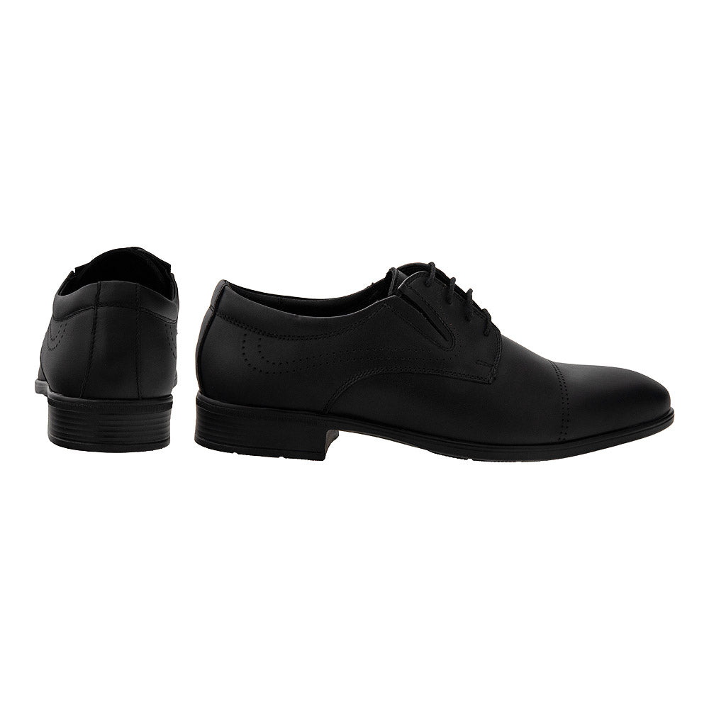 Pantofi derby barbati 4067 negri
