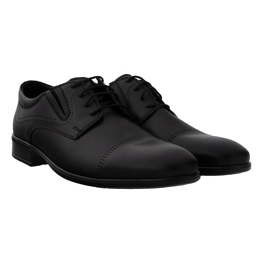 Pantofi derby barbati 4067 negri