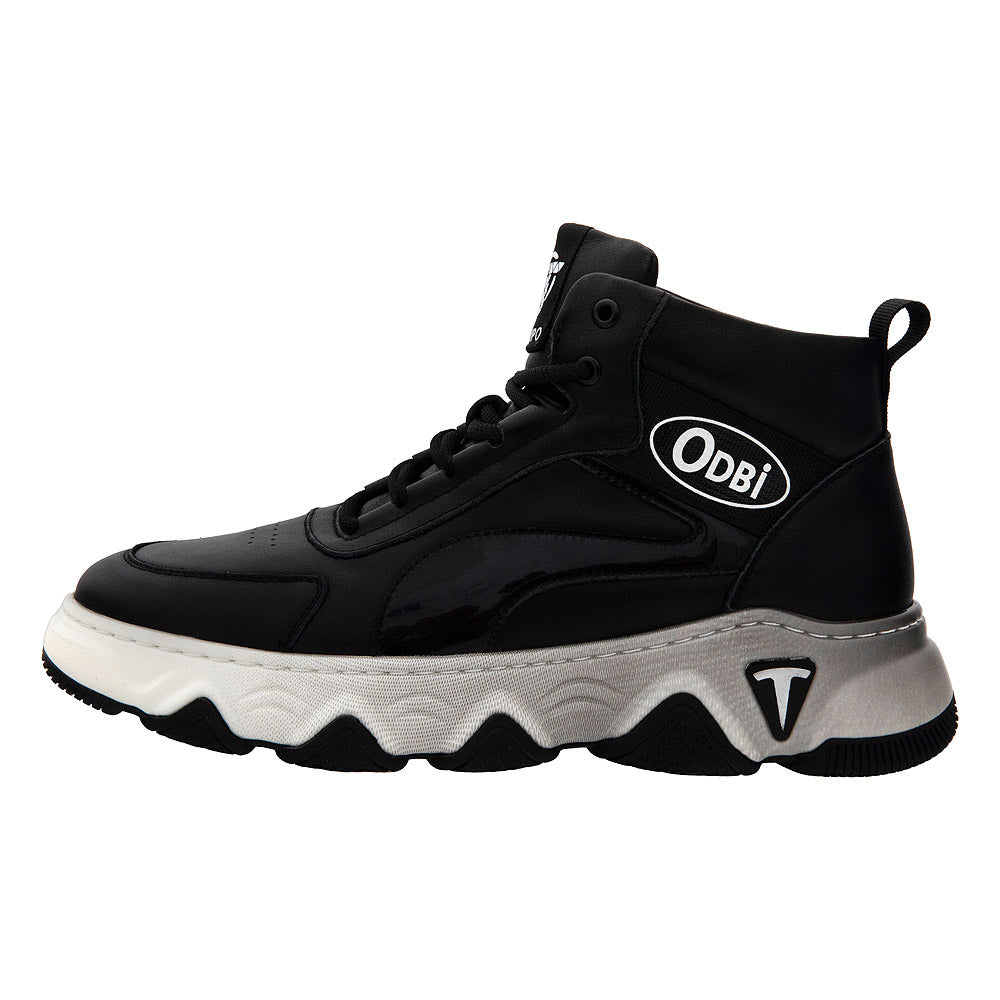 Sneakers barbati 95592 negri