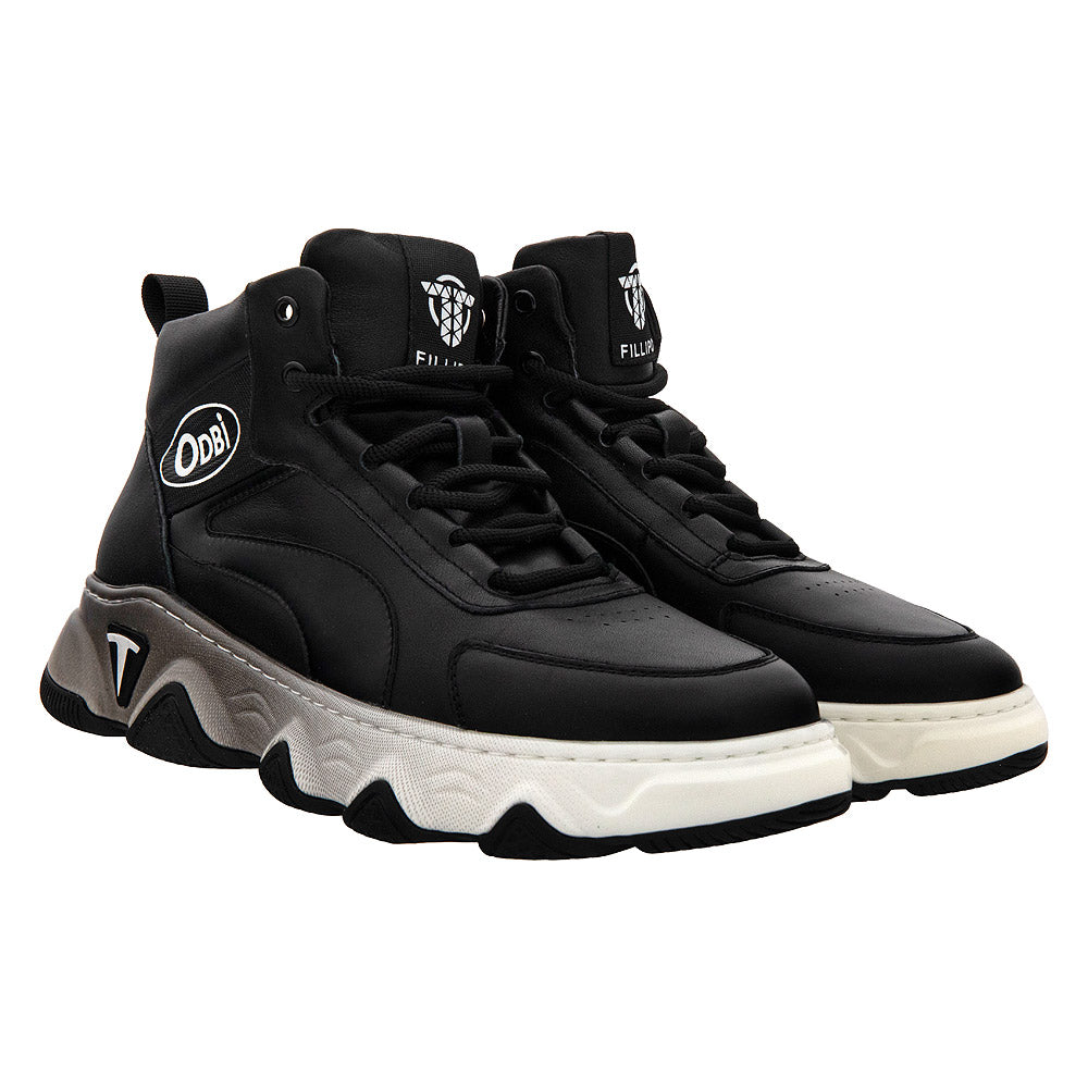 Sneakers barbati 95592 negri