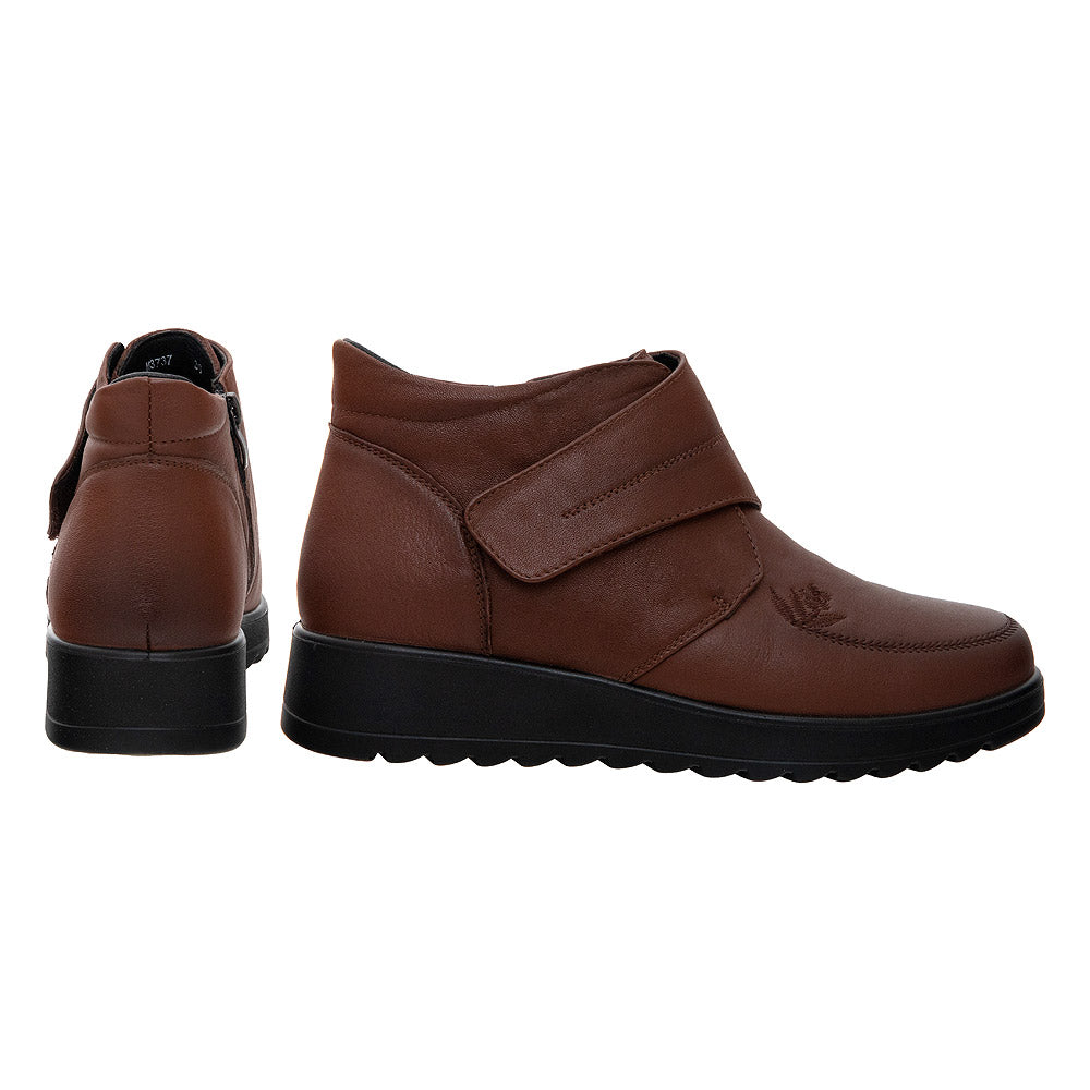 Ghete dama piele naturala 3737 maro