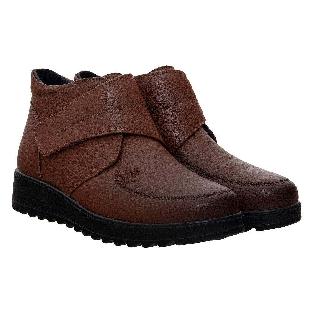 Ghete dama piele naturala 3737 maro