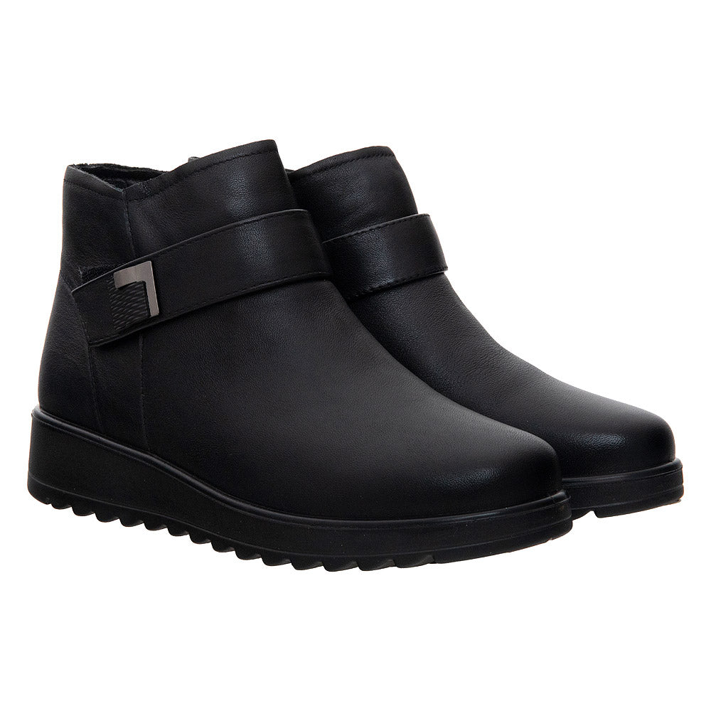 Botine dama 3740 negru