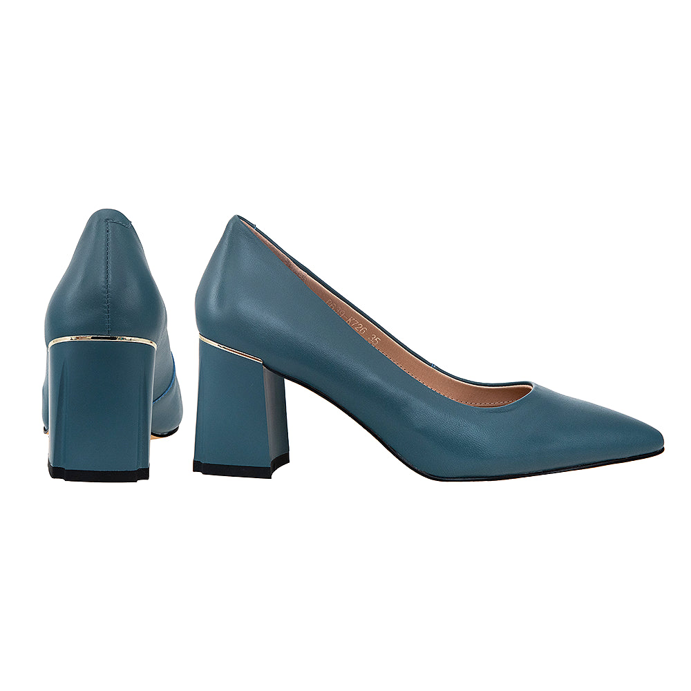 Pantofi dama 639 albastri