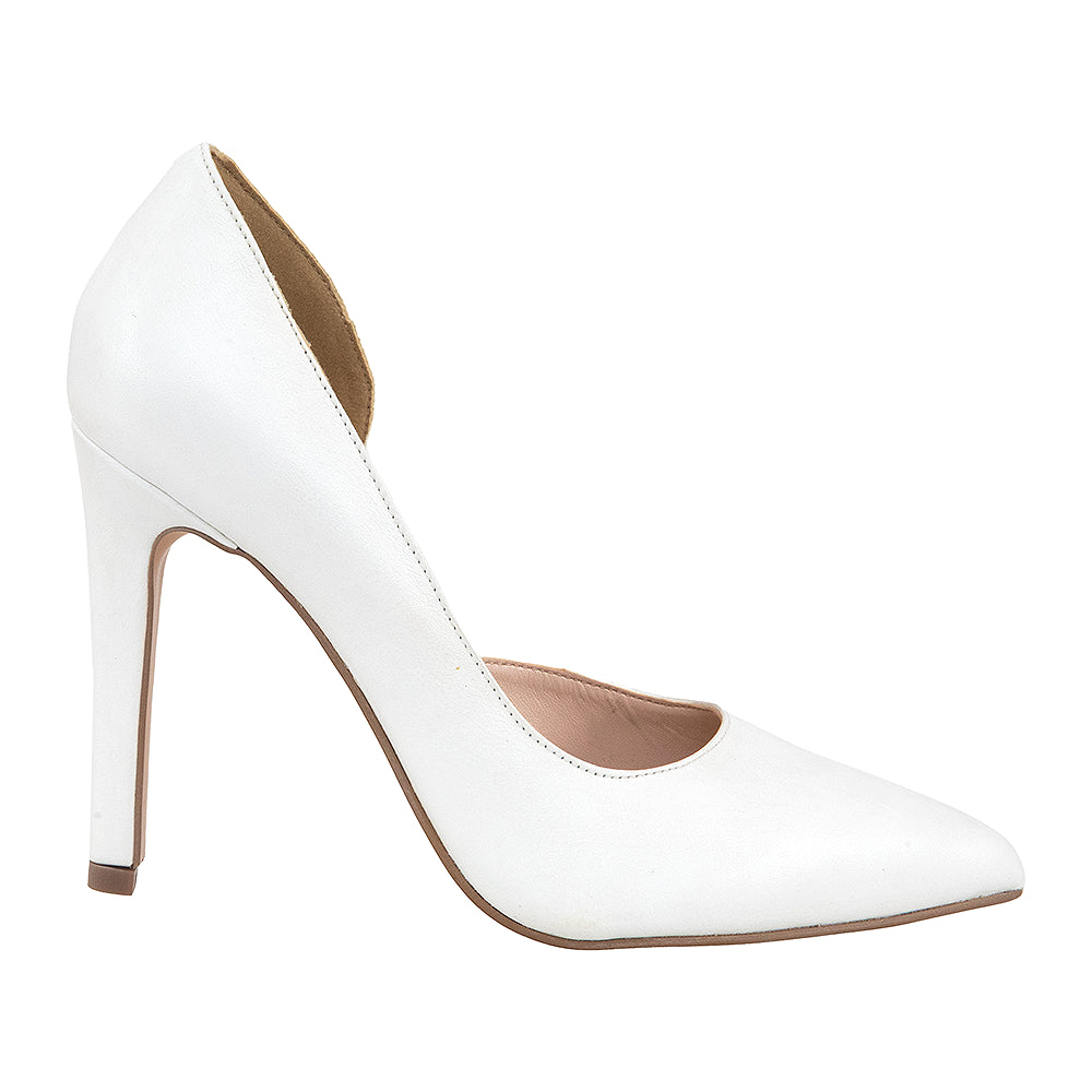 Pantofi dama stiletto 1856 albi