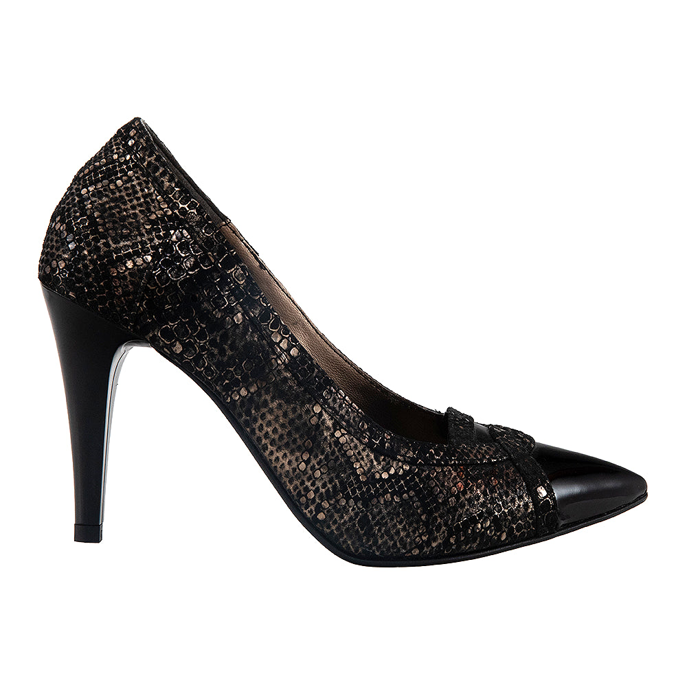 Pantofi dama 448 stiletto negri