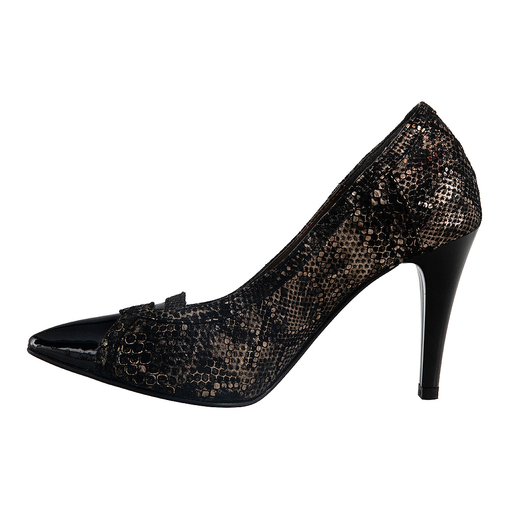 Pantofi dama 448 stiletto negri