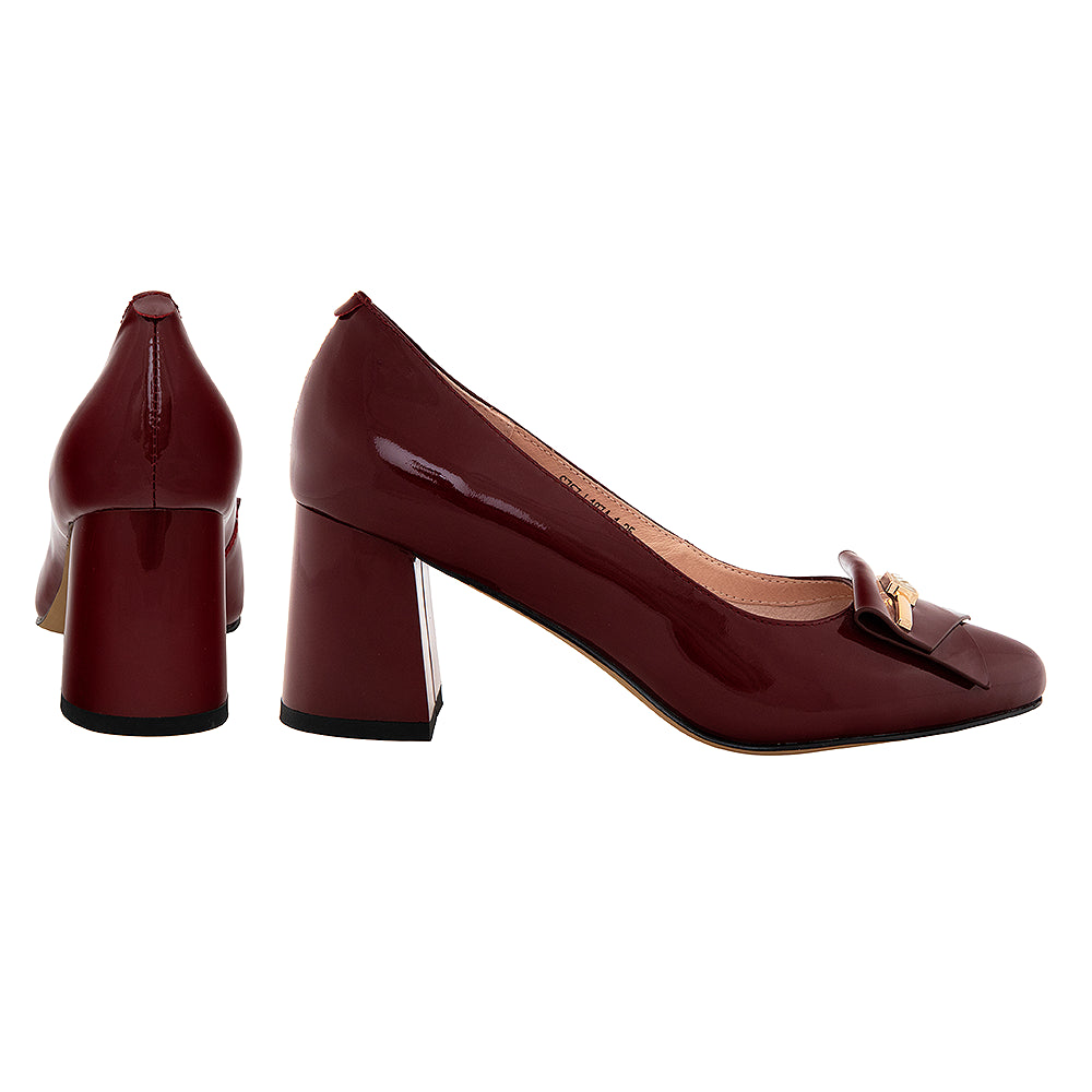 Pantofi dama 757 visinii lac