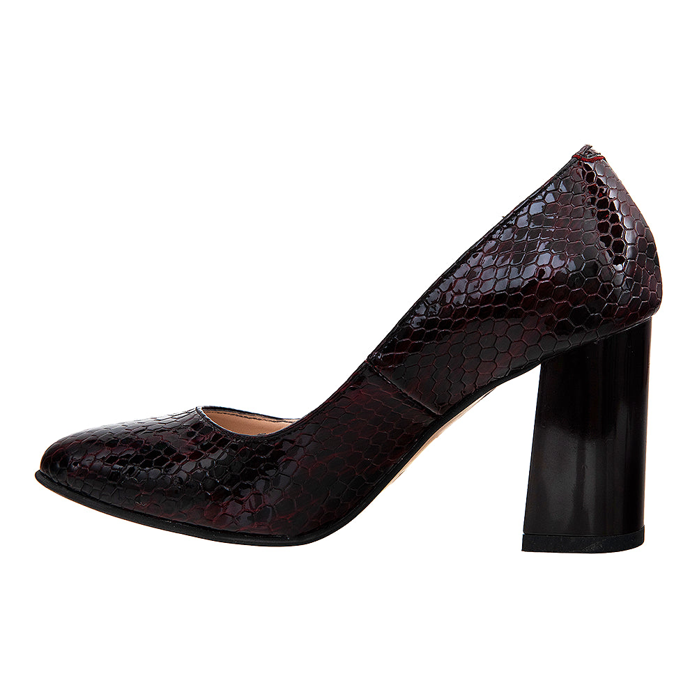 Pantofi dama eleganti 474 visinii lac