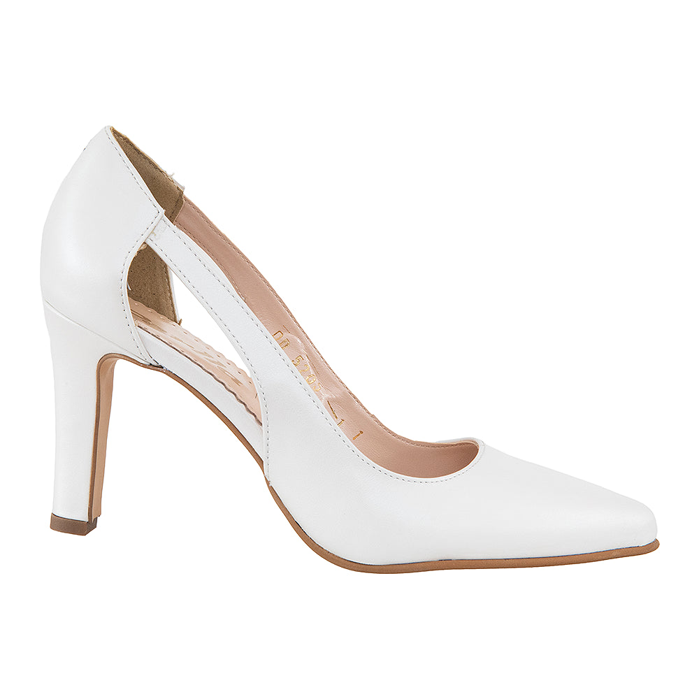 Pantofi dama 5205 alb