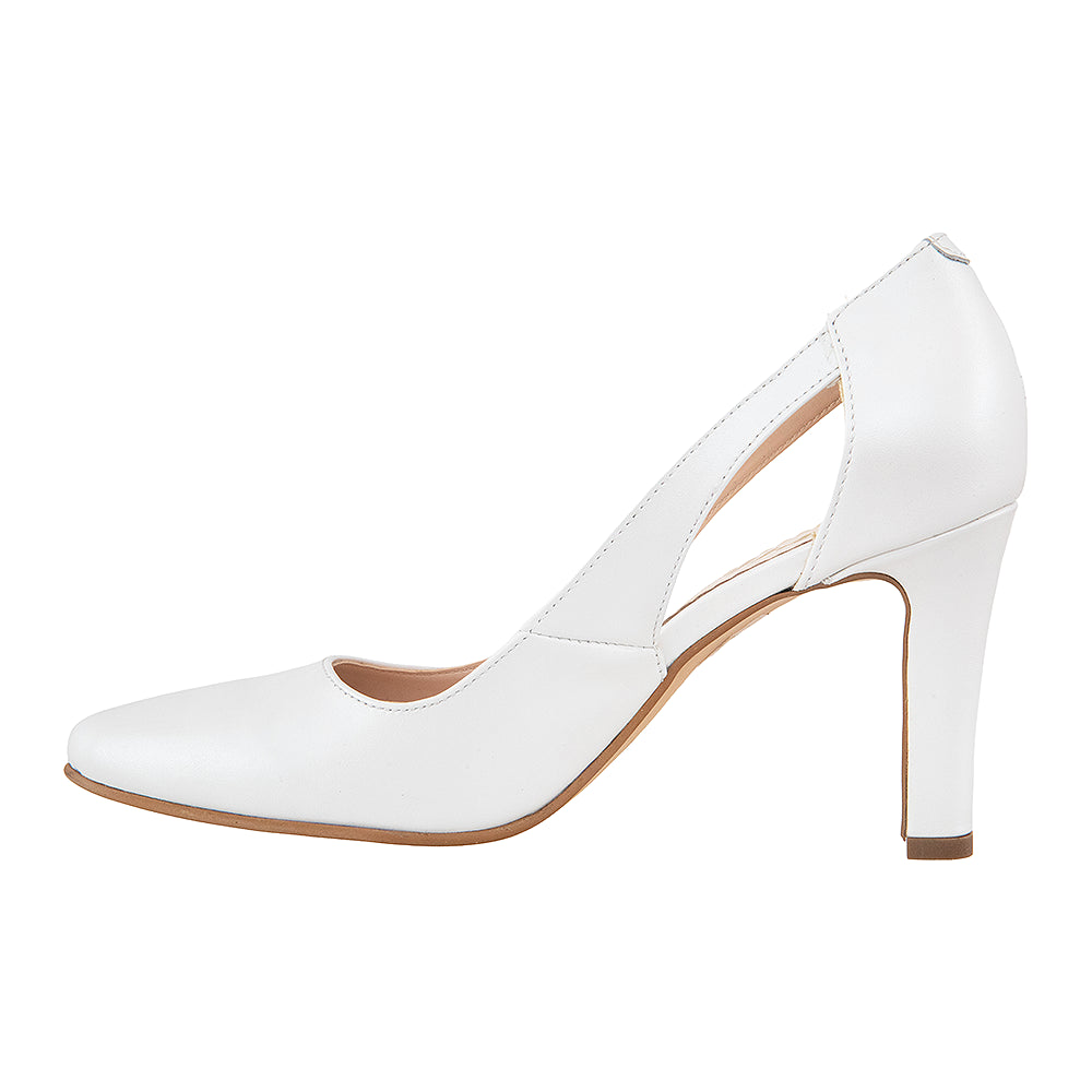 Pantofi dama 5205 alb