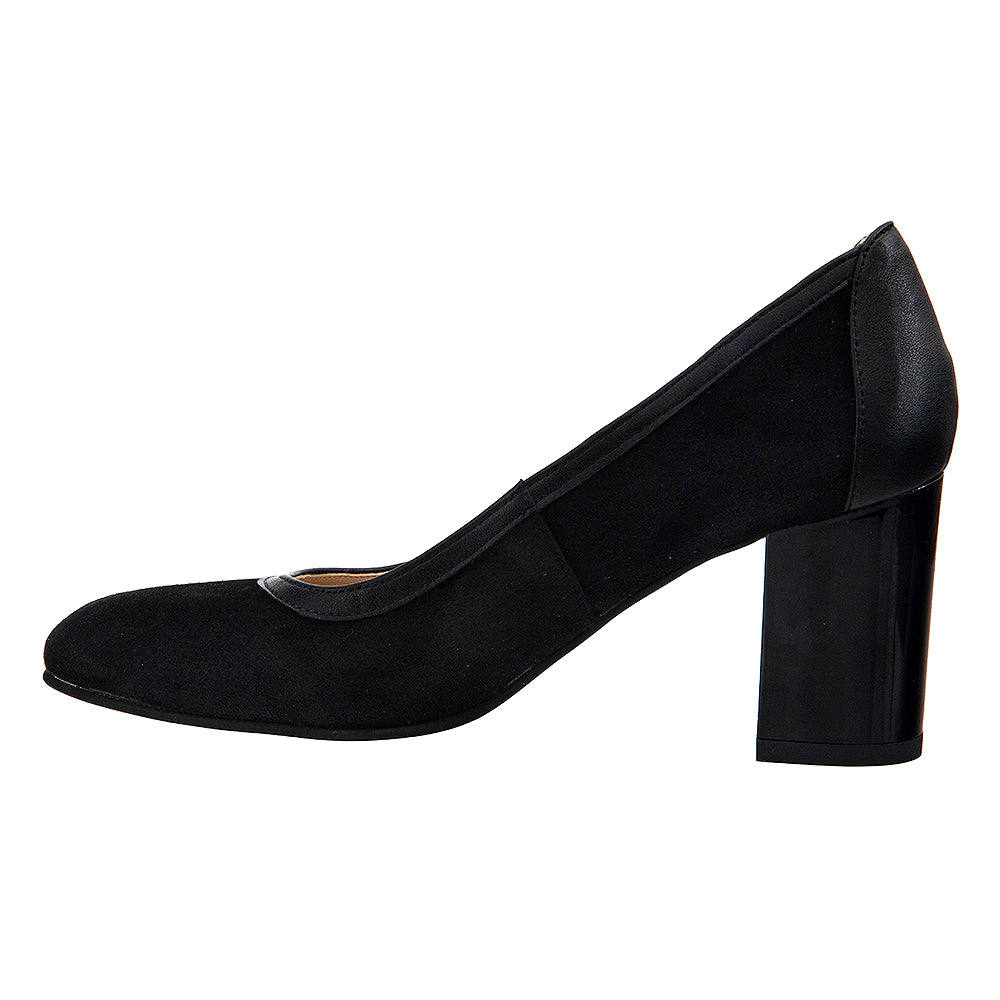 Pantofi eleganti dama 920 negru velur