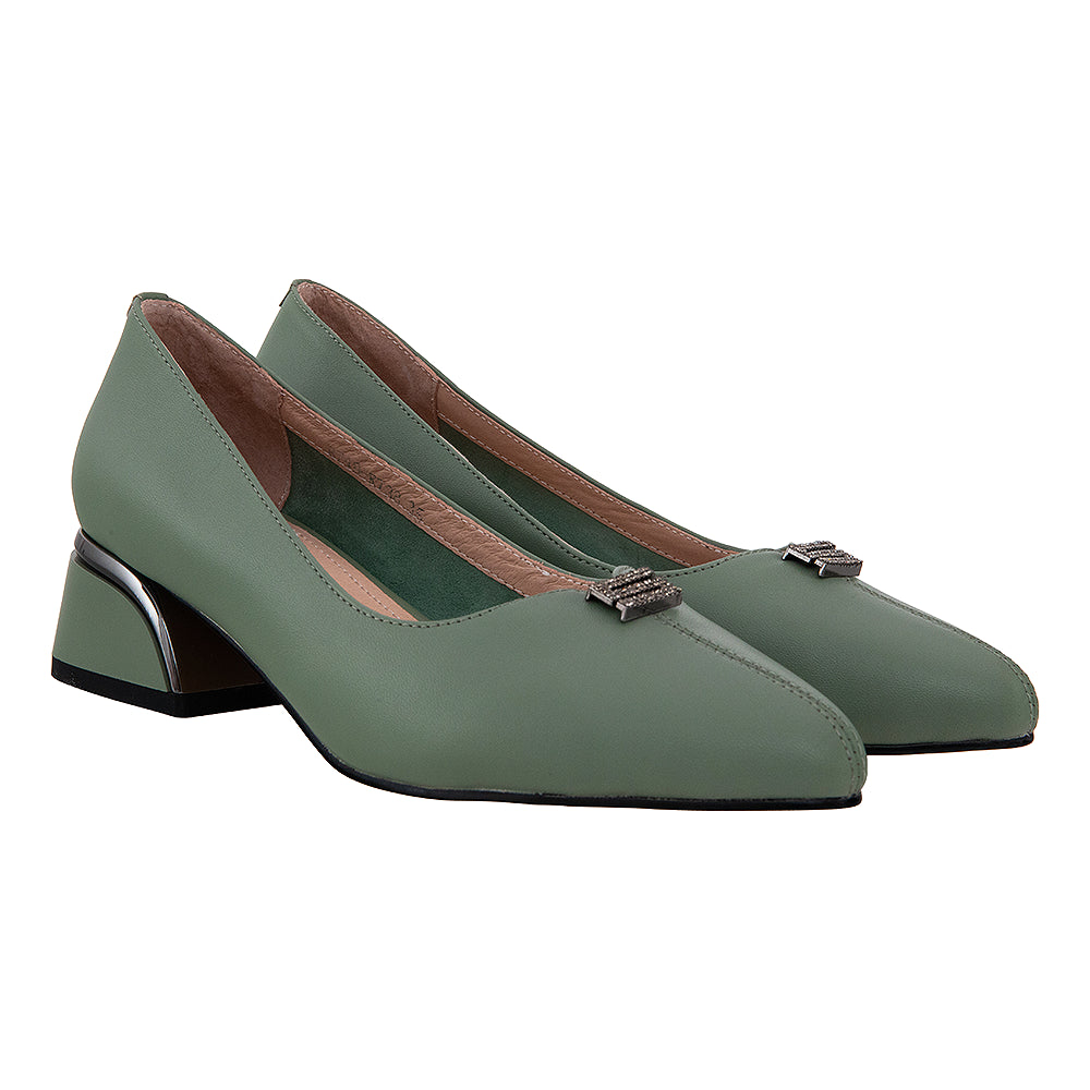 Pantofi dama 749 verzi