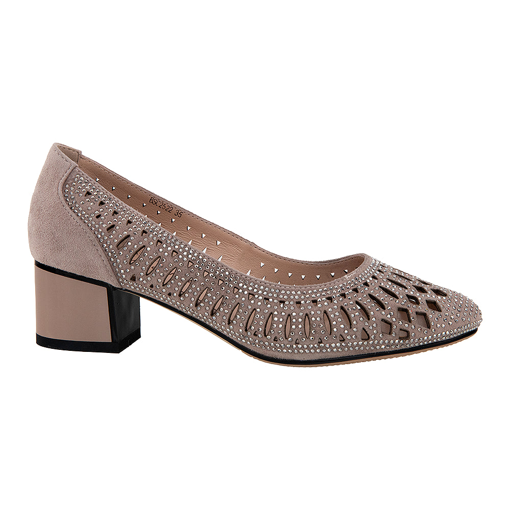 pantofi dama eleganti 2522 gri