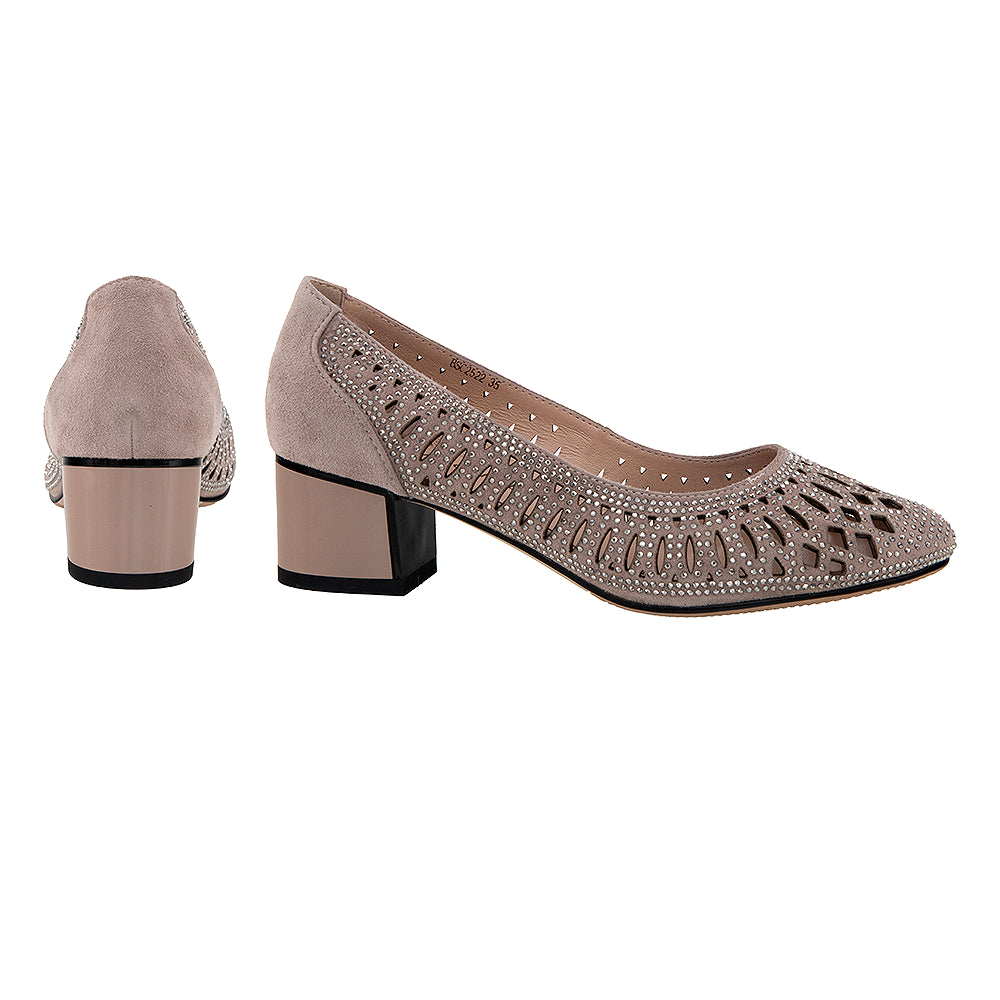 pantofi dama eleganti 2522 gri