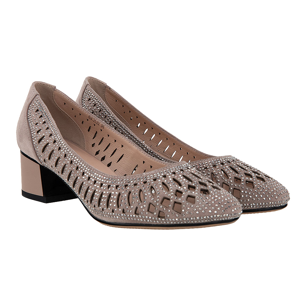 pantofi dama eleganti 2522 gri