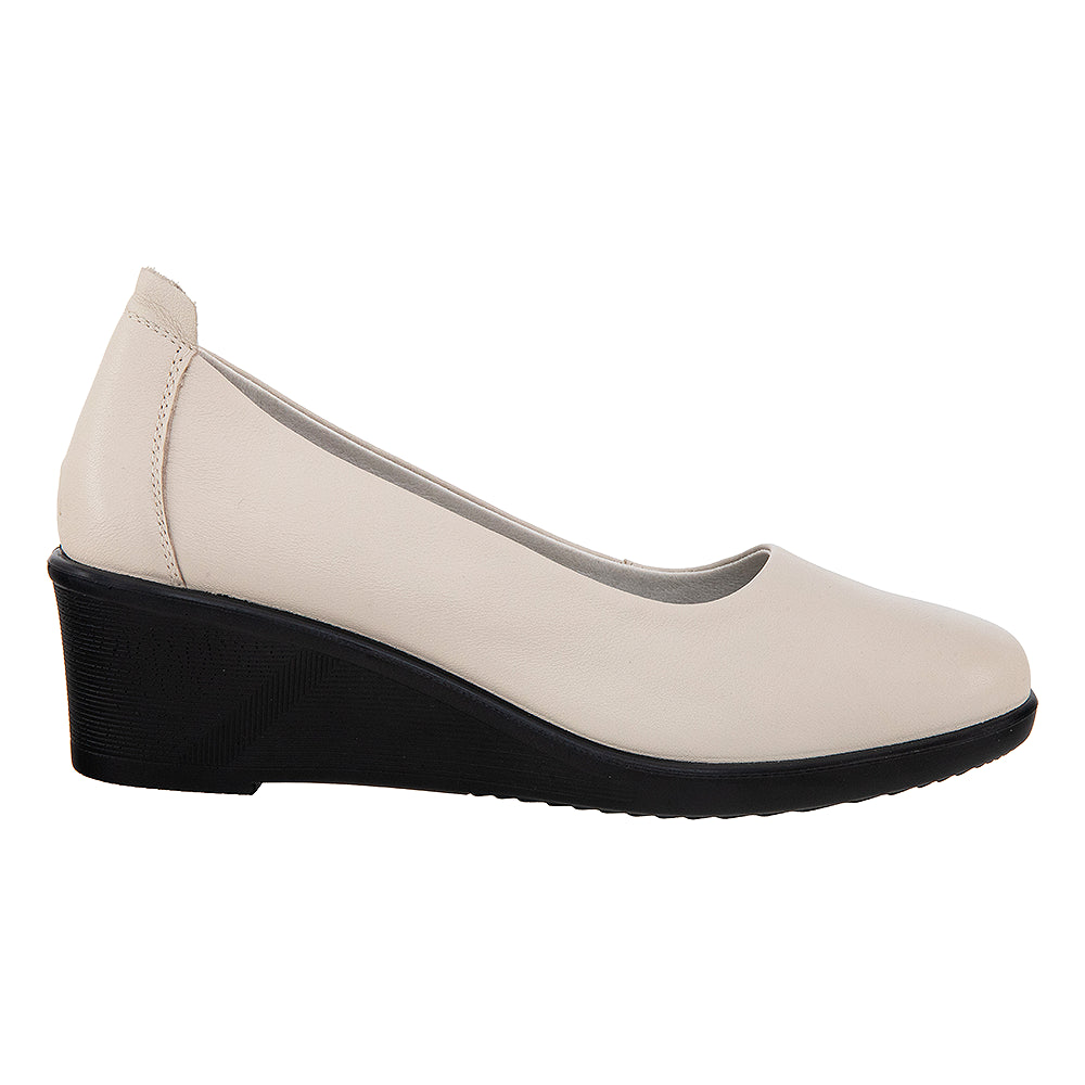 Pantofi casual dama 85-1 crem