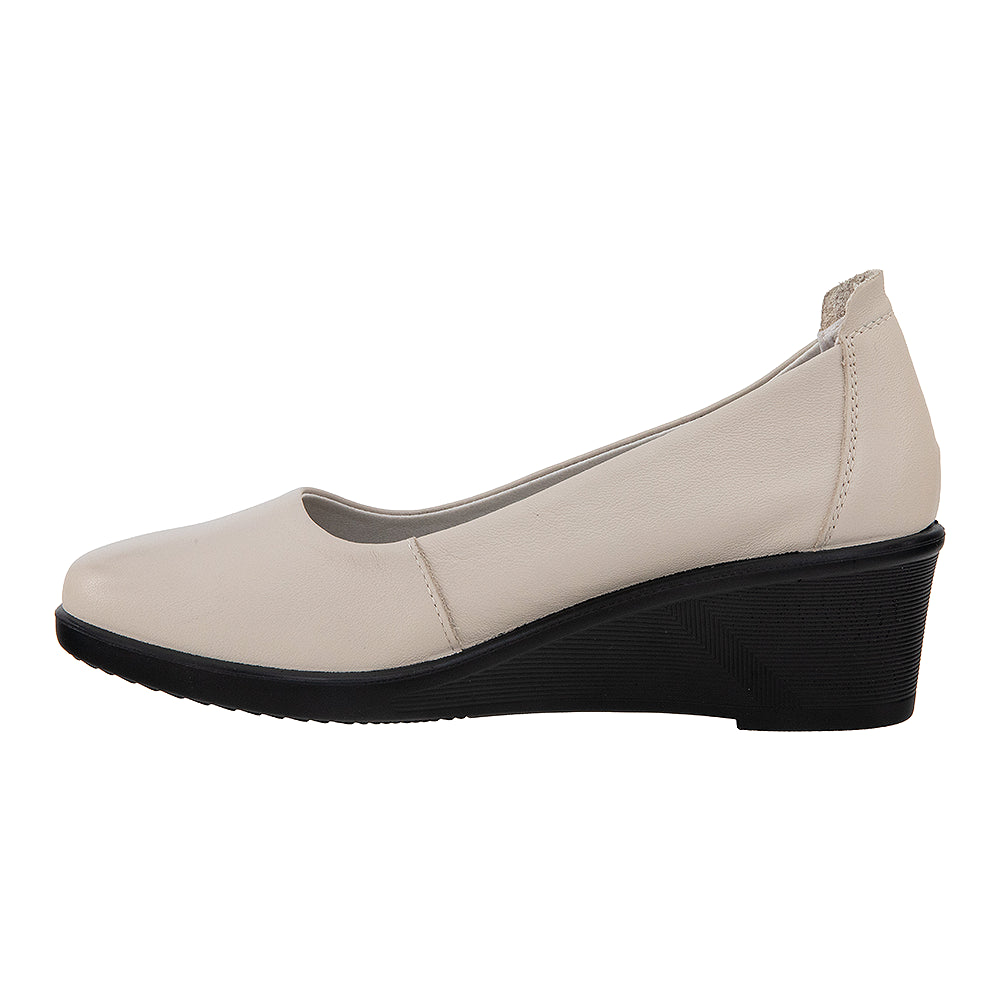 Pantofi casual dama 85-1 crem