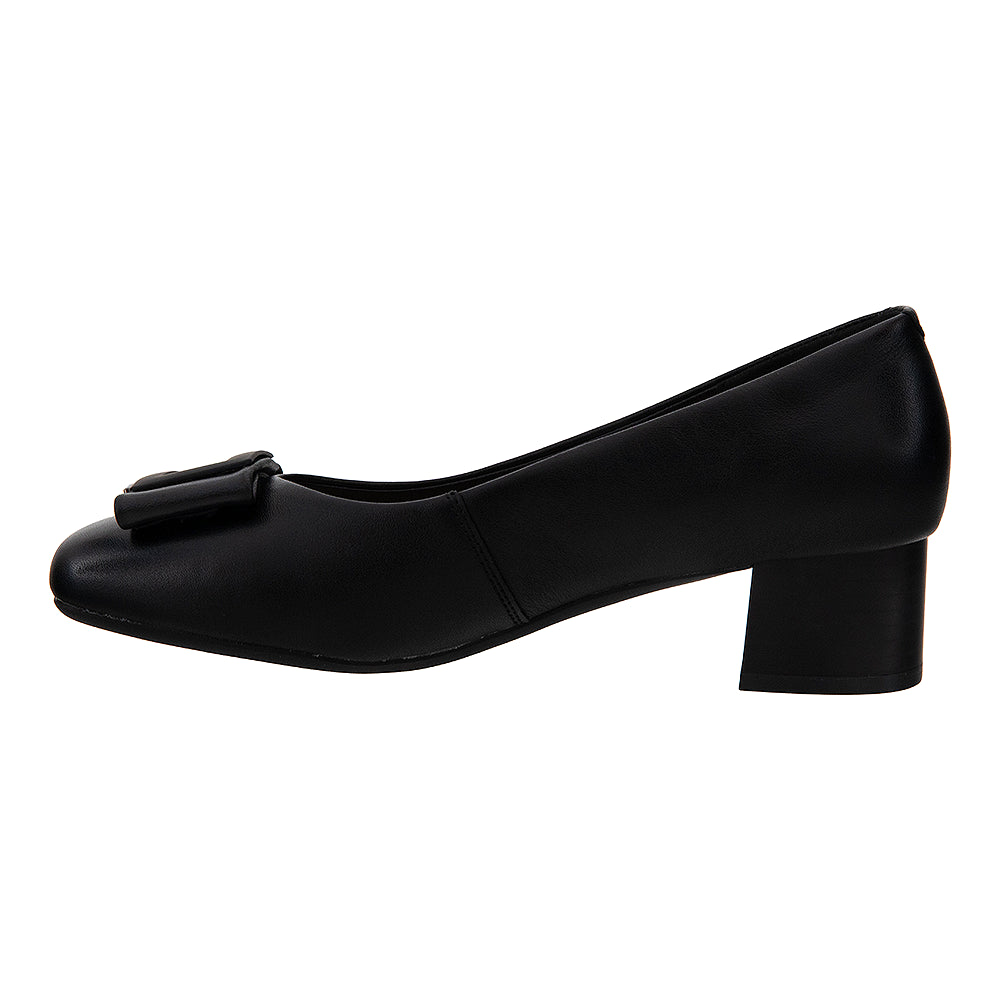 Pantofi dama negri cu toc mic 17527