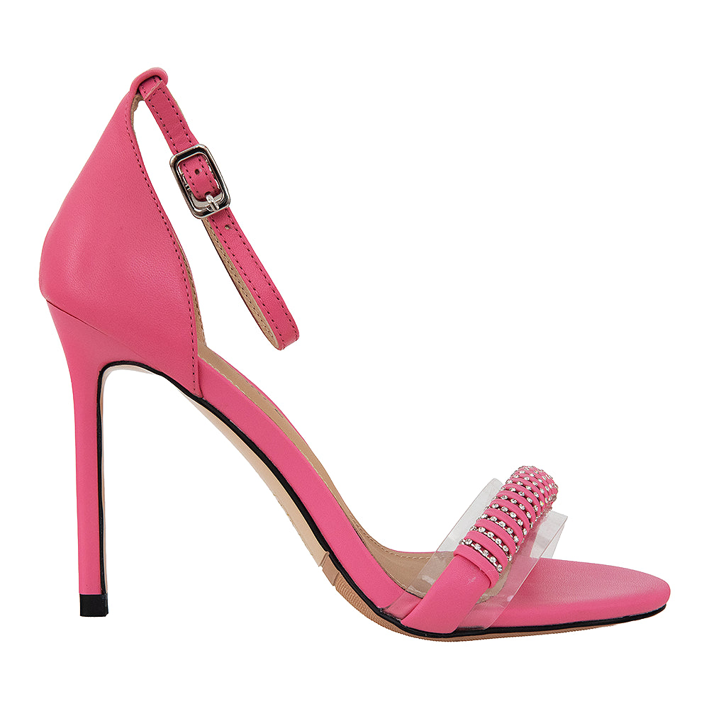 Sandale dama 746 stiletto roz