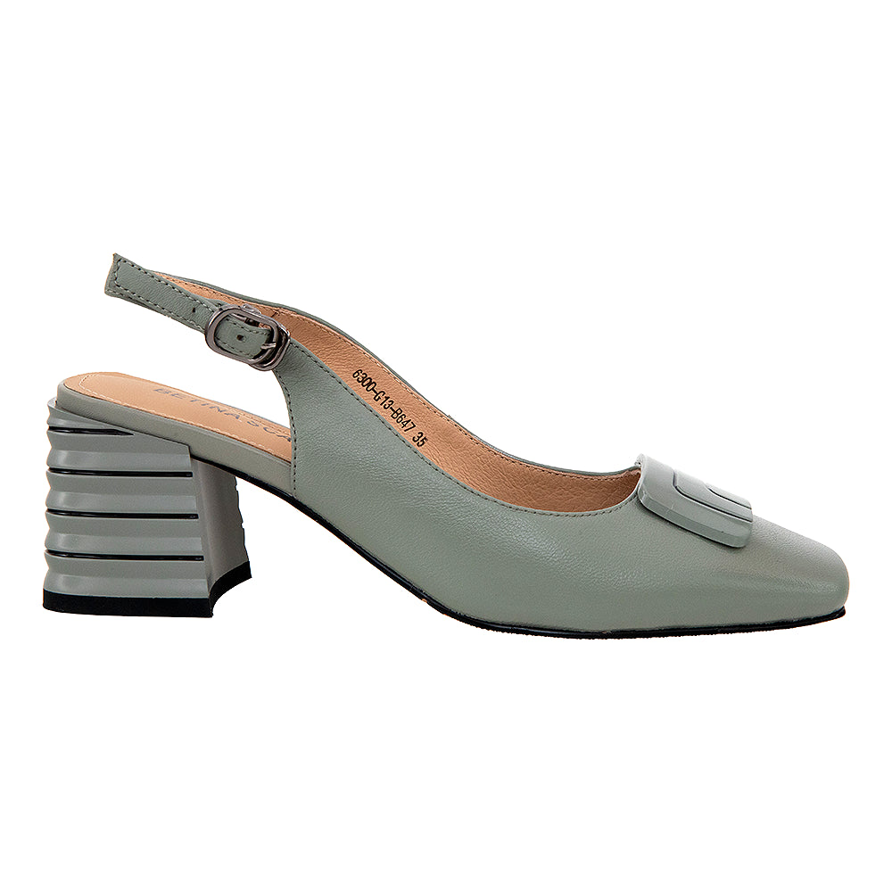 Pantofi dama casual 647 verde