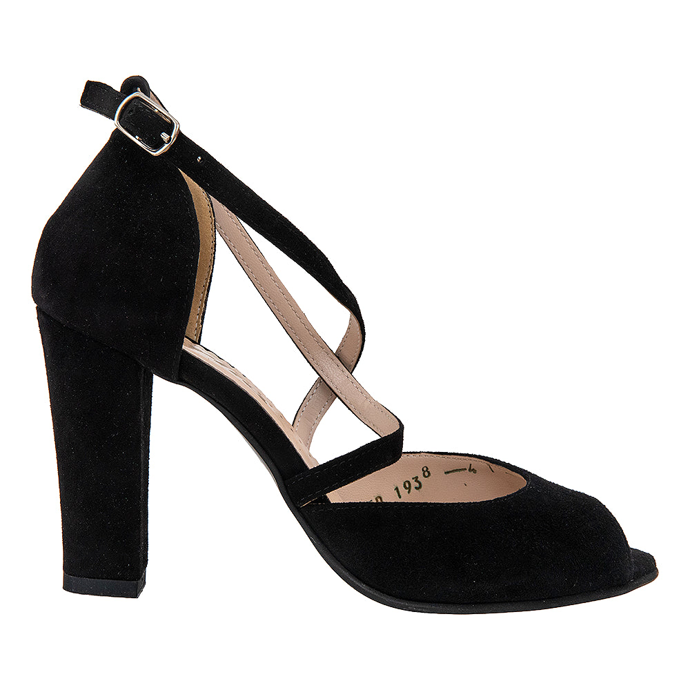 Sandale dama elegante 1938 velur
