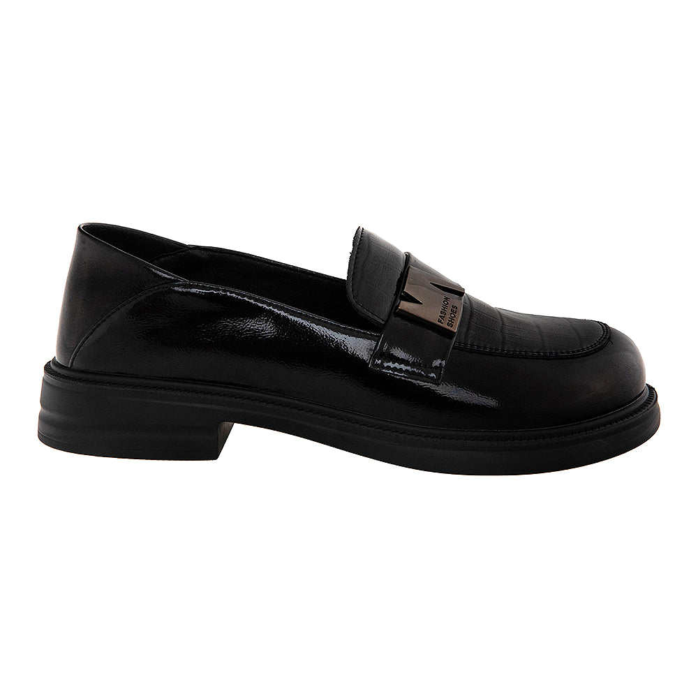 Mocasini dama 3709806 negri lacuiti