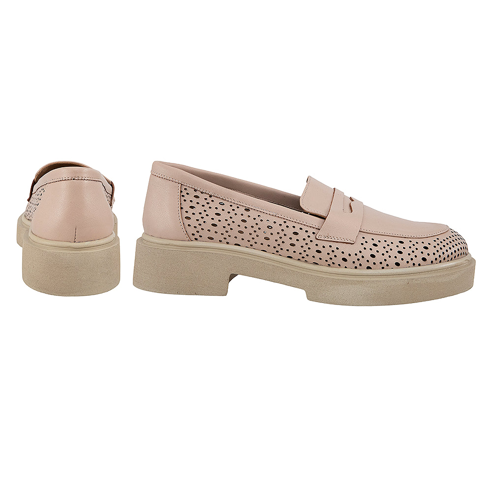 Pantofi casual dama 857 perforati
