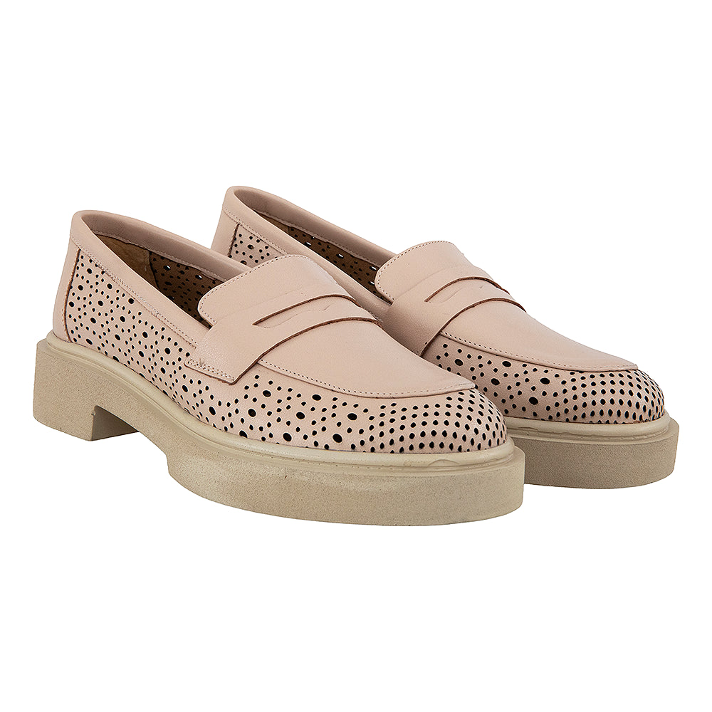 Pantofi casual dama 857 perforati