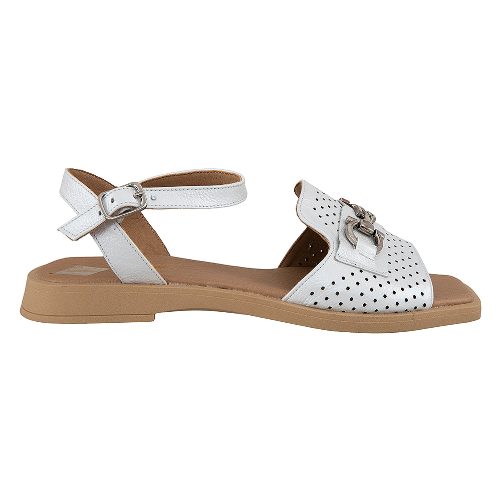 Sandale dama 883 casual albe
