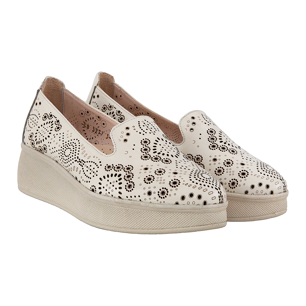 Pantofi casual dama 3277 bej