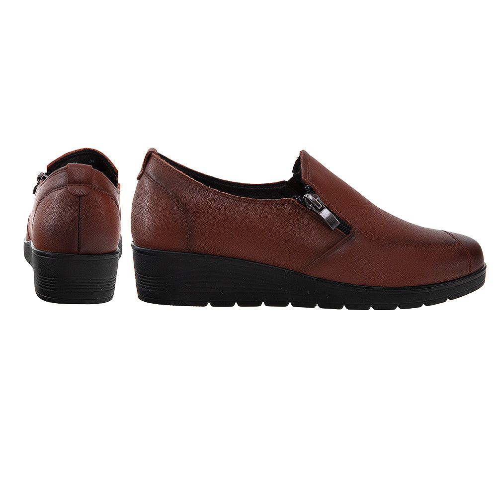 Pantofi casual dama 3671 maro