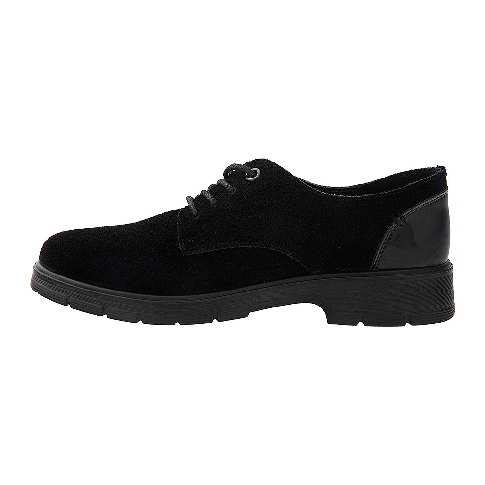Pantofi casual dama 3158 negri velur